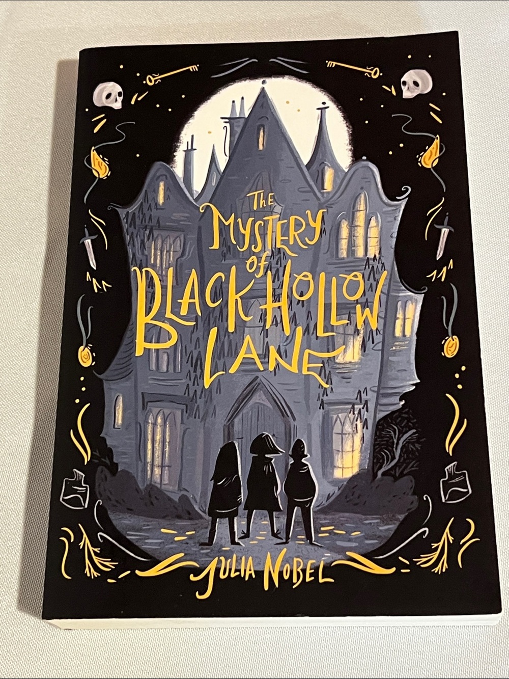 The Mystery of Black Hollow Lane — Illustrated Hardcover-Style Book